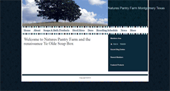 Desktop Screenshot of naturespantryfarm.com